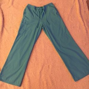 Simply Basic Blue Scrub Pants